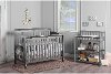 Storm Gray Convertible 5-in-1 Crib - Ashton-1