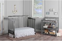 Storm Gray Convertible 5-in-1 Crib - Ashton-2