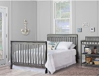Storm Gray Convertible 5-in-1 Crib - Ashton-4
