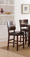 Clearance Dark Brown Counter Height Stool - Newcomb