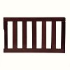 Dark Espresso Toddler Guardrail - Dream On Me