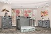 807-SGY Storm Gray 5-in-1 Convertible Crib - Catalina-1