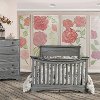 807-SGY Storm Gray 5-in-1 Convertible Crib - Catalina-2