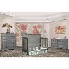 807-SGY Storm Gray 5-in-1 Convertible Crib - Catalina-4