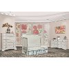 807-C Cloud Gray 5-in-1 Convertible Crib - Catalina-4