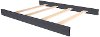 Weathered Gray Convertible Crib Wooden Full Size Rails - Evolur