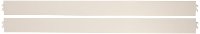812-B Cream Full Size Bed Rails for Convertible Crib - Evolur
