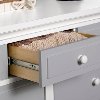 843-WPG Gray and White Dresser - Parker-5