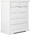 White 6-Drawer Chest - Parker-1