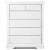 White 6-Drawer Chest - Parker-2