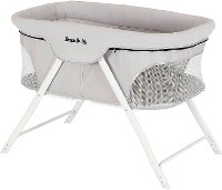 Cloud Gray Portable Bassinet - Traveler
