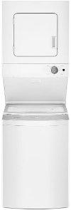 WET4024HW Whirlpool 1.5 cu. ft. Stacked Washer and Electric Dryer with 6-Wash cycles and Auto Dry - White-2