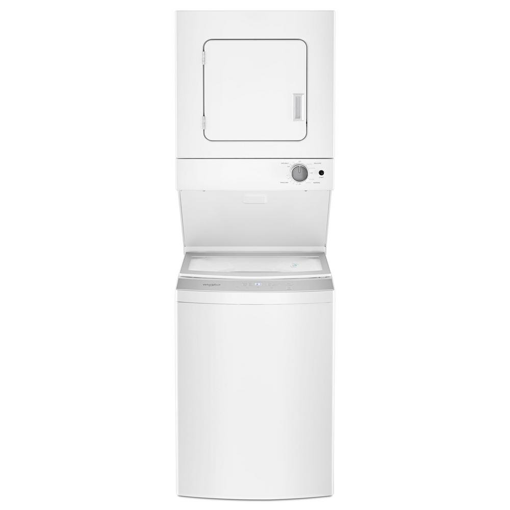 WET4024HW Whirlpool Stacked Laundry Pair - White-2