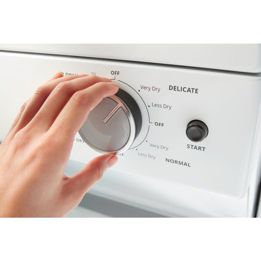 WET4024HW Whirlpool Stacked Laundry Pair - White-7