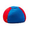 1175284 Red and Blue Spandex Bean Bag Chair - Kushi-2