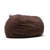 0001656 Lenox Cocoa Brown Lounger - XXL Fuf -2