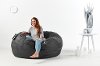 0005655 Lenox Black Lounger - King Fuf