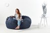 0005657 Lenox Cobalt Blue Lounger - King Fuf