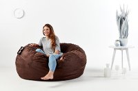 0005656 Lenox Cocoa Brown Lounger - King Fuf