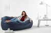 0002657 Lenox Cobalt Blue Media Lounger - Fuf