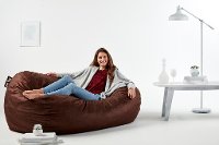 0002656 Lenox Cocoa Brown Media Lounger - Fuf