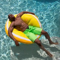 2197LEM Lemon Mesh Slice Pool Floaty - Fruit Float