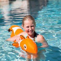 2150FIS Clownfish Mesh Pool Toy - ZZoodle