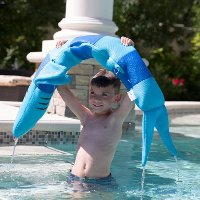 2150SHA Shark Mesh Pool Toy - ZZoodle