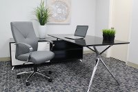 Gray Executive Office Chair-7