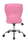 Comfortable Pink Office Chair -3