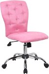 Comfortable Pink Office Chair -5