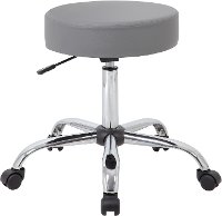 Adjustable Gray Medical Stool