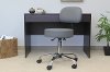 Adjustable Gray Medical Stool with Back -5