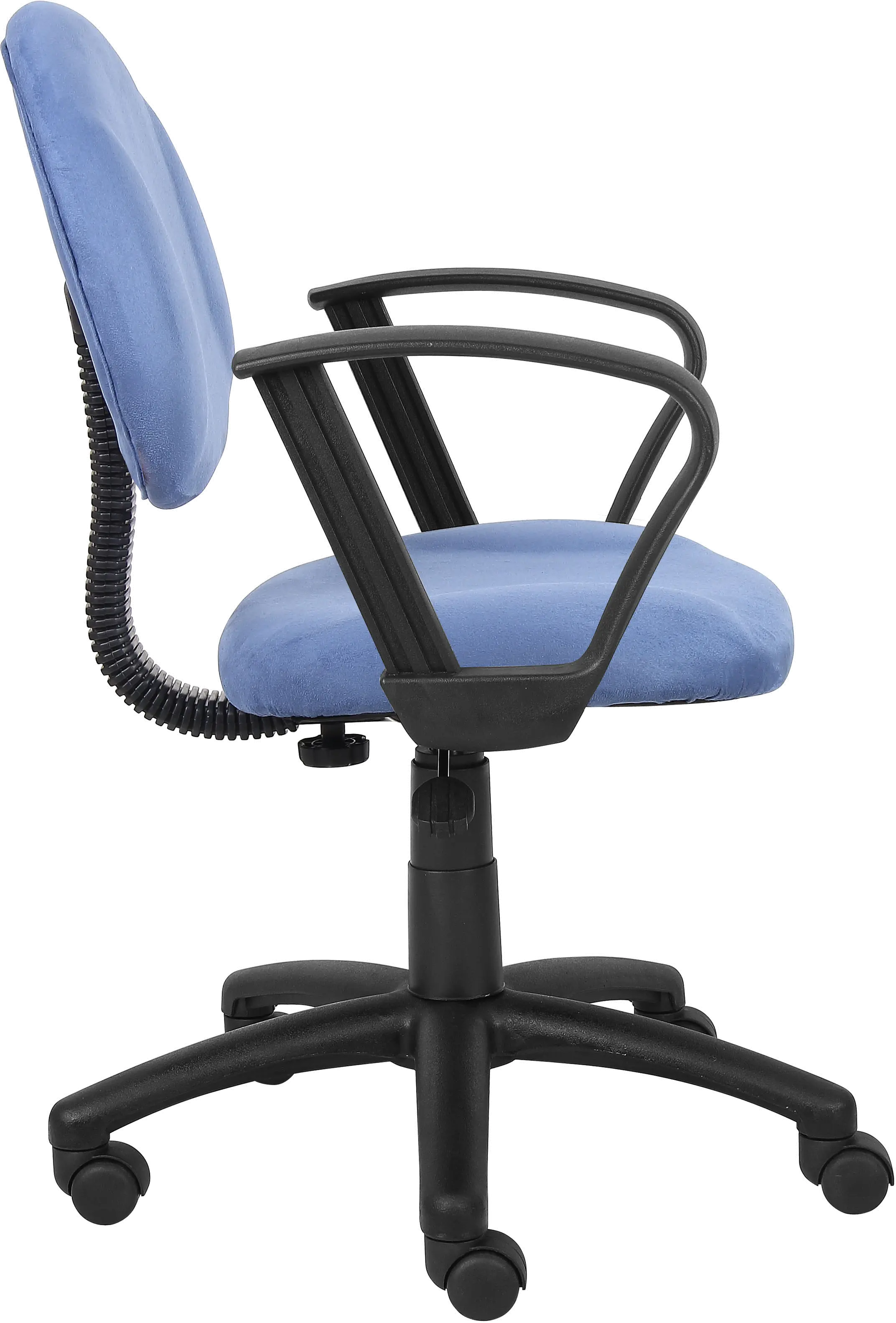 Deluxe Blue Office Chair for Posture-3