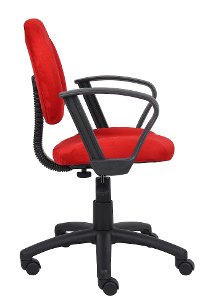 Deluxe Red Office Chair for Posture-3