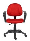Deluxe Red Office Chair for Posture-5