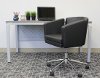 Black Metro Club Office Chair