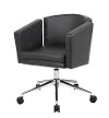 Black Metro Club Office Chair-2