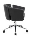 Black Metro Club Office Chair-5