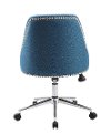 Peacock Blue Office Chair-3