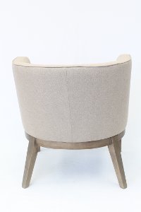 Beige Oversized Accent Chair-5