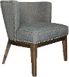 Gray Oversized Accent Chair