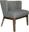 Gray Oversized Accent Chair