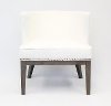 White Oversized Accent Chair-4