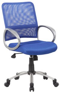 Adjustable Blue Breathable Office Chair