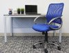 Adjustable Blue Breathable Office Chair -2