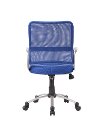 Adjustable Blue Breathable Office Chair -5