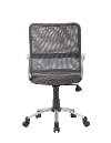 Adjustable Gray Breathable Office Chair -4