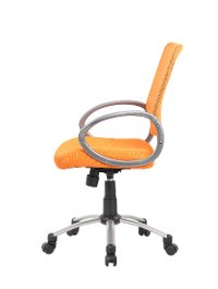 Adjustable Orange Breathable Office Chair-2