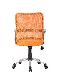 Adjustable Orange Breathable Office Chair-3